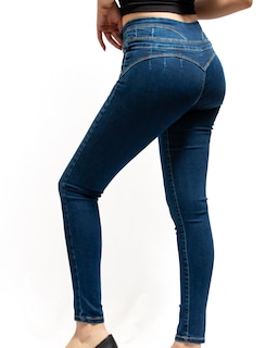 Foto 5 | Jeans Colombiano Dama Skinny Fitlit