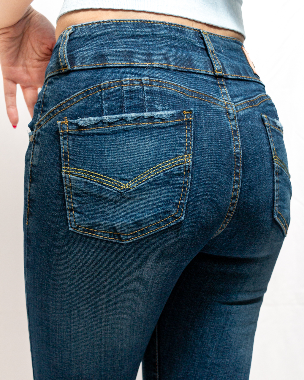 Foto 5 pulgar | Jeans Skinny De Dama  Fitlit