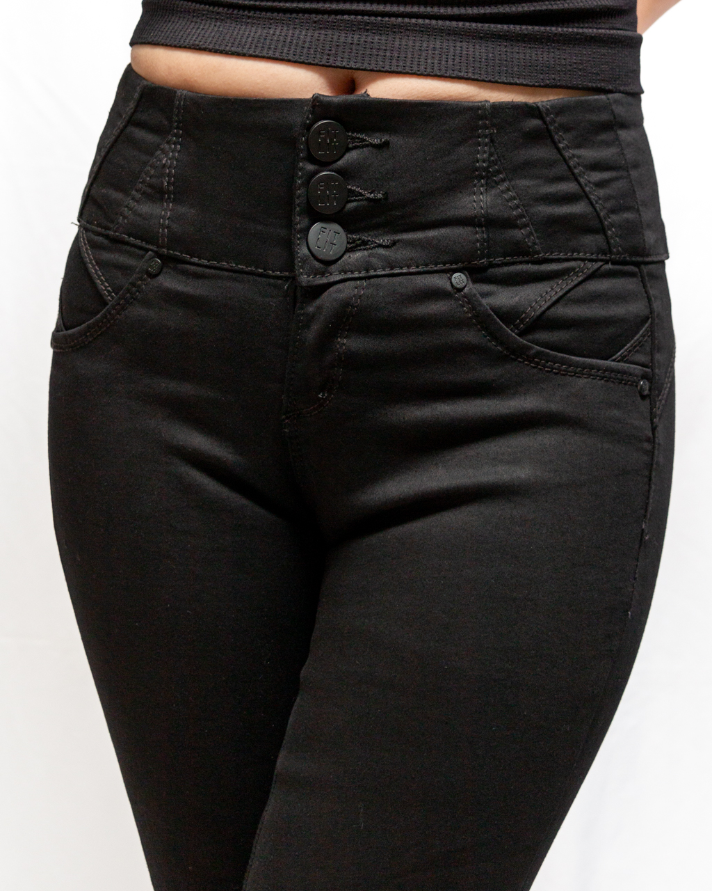 Foto 4 pulgar | Jeans Colombiano Dama Skinny Fitlit