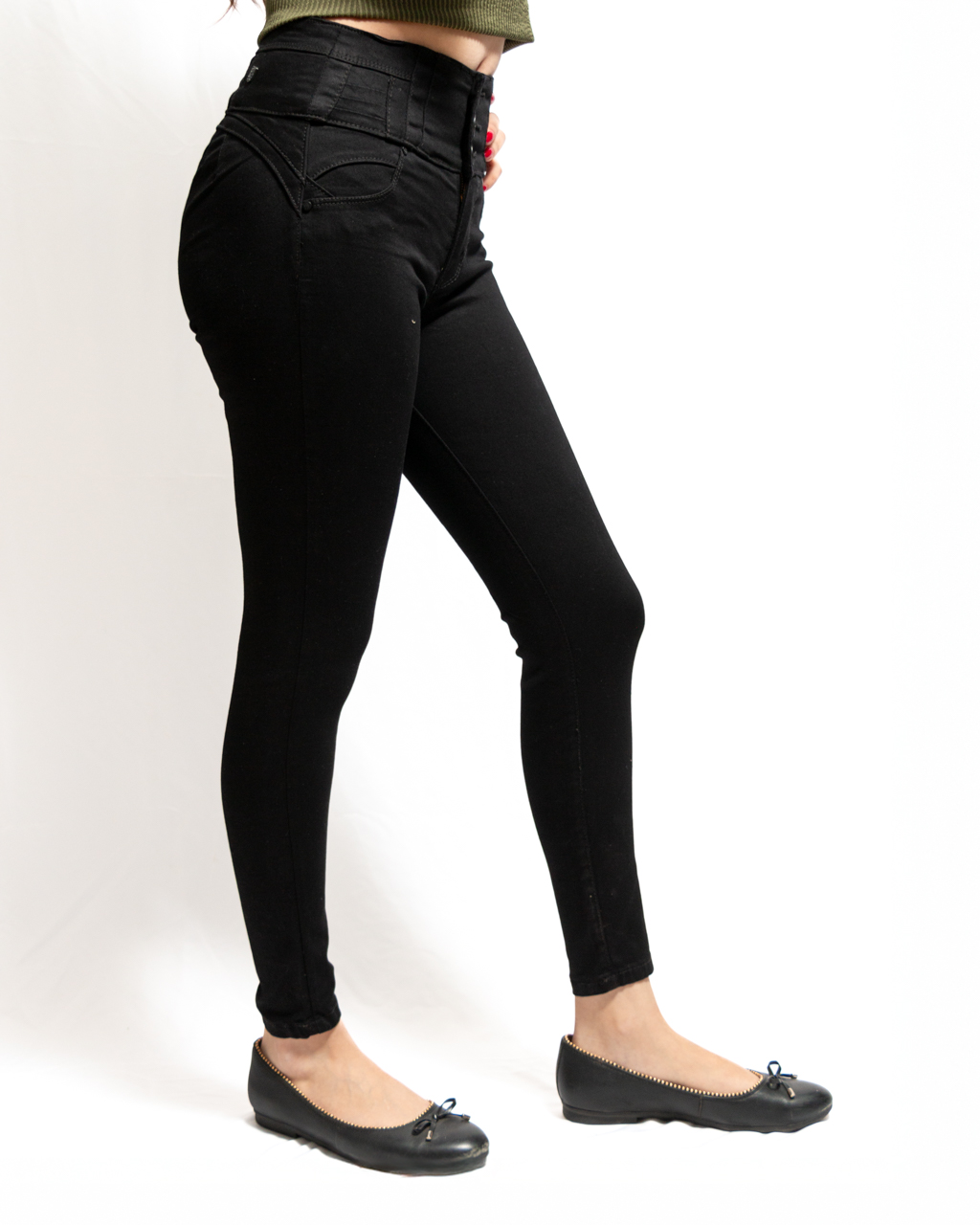 Foto 2 pulgar | Jeans Colombiano Dama Skinny Fitlit