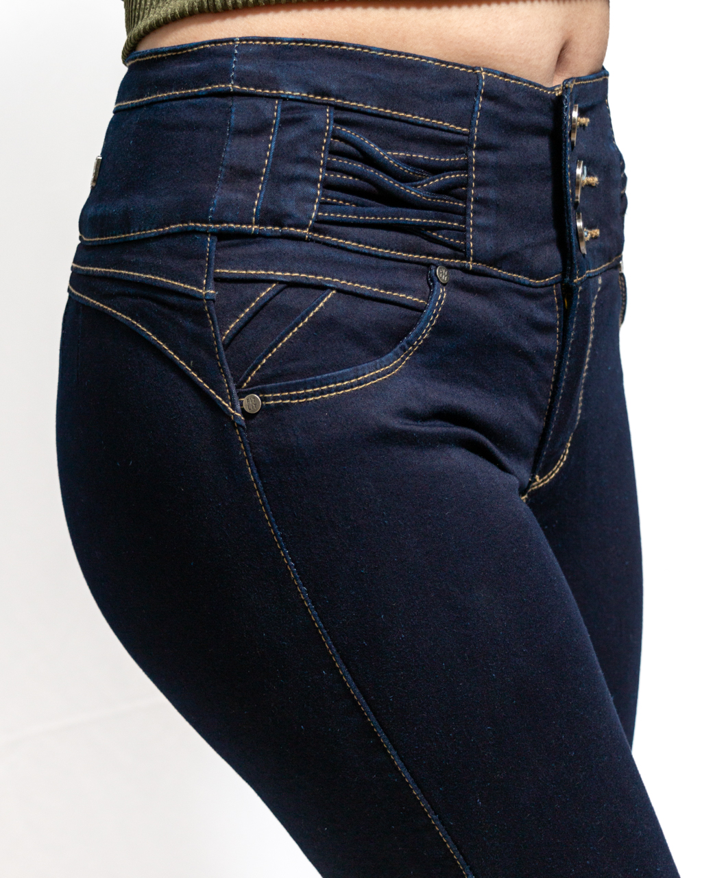 Foto 5 pulgar | Jeans Colombiano Dama Skinny Fitlit