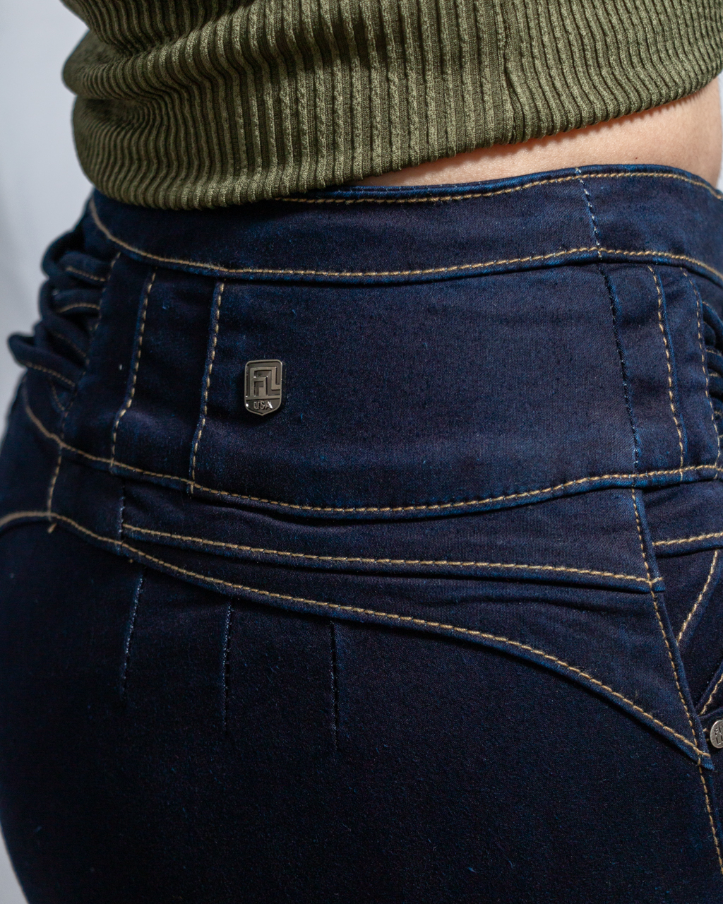 Foto 6 pulgar | Jeans Colombiano Dama Skinny Fitlit