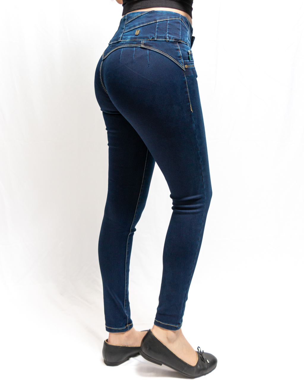 Foto 4 pulgar | Jeans Colombiano Dama Skinny Fitlit