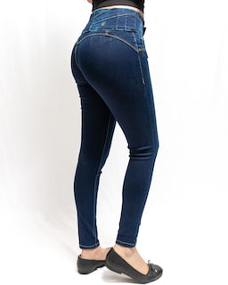 Foto 3 | Jeans Colombiano Dama Skinny Fitlit