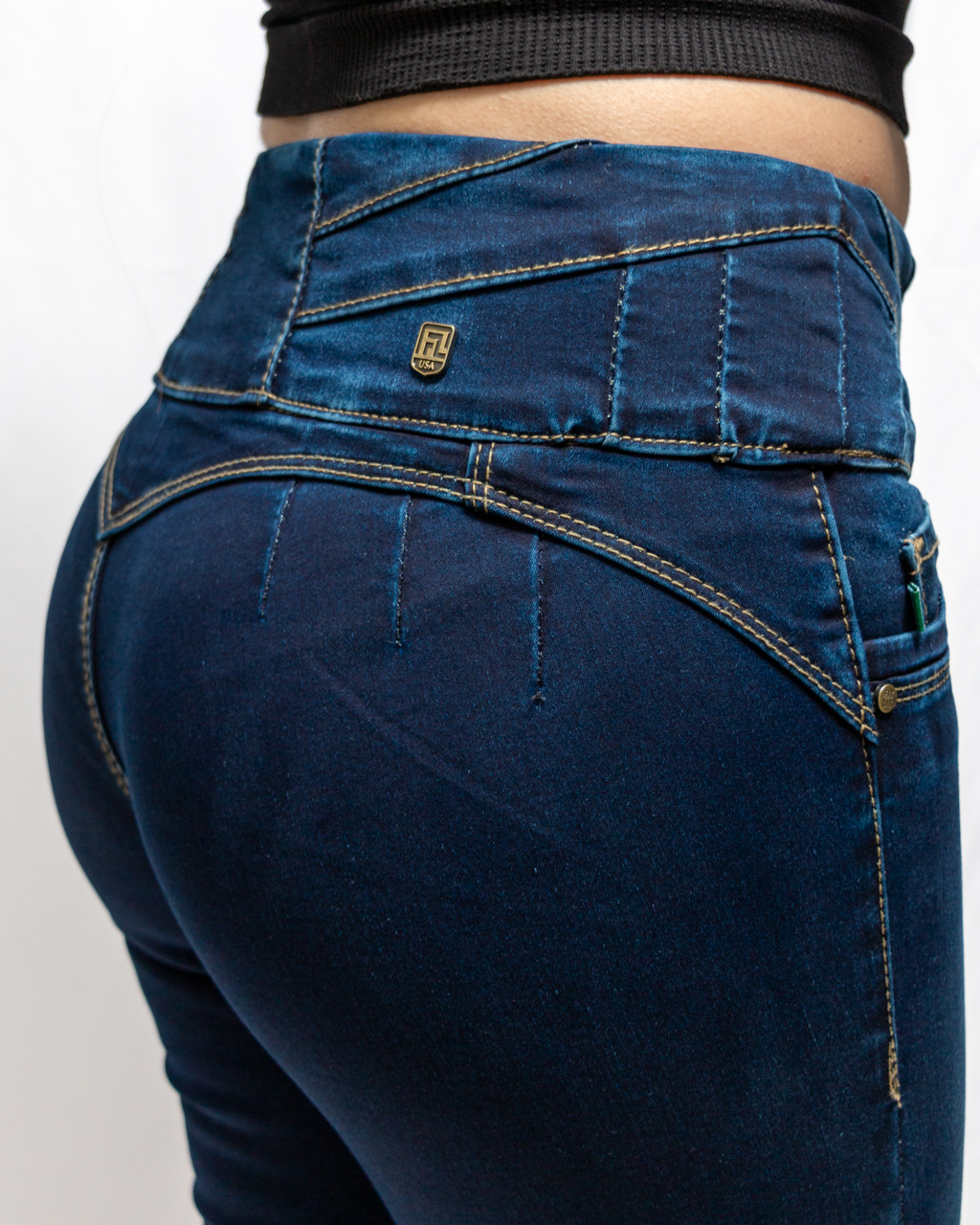 Foto 6 pulgar | Jeans Colombiano Dama Skinny Fitlit