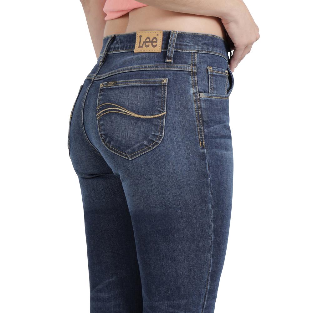 Foto 4 pulgar | Jeans Lee Mujer Quality Genuine Skinny 724 Azul Marino