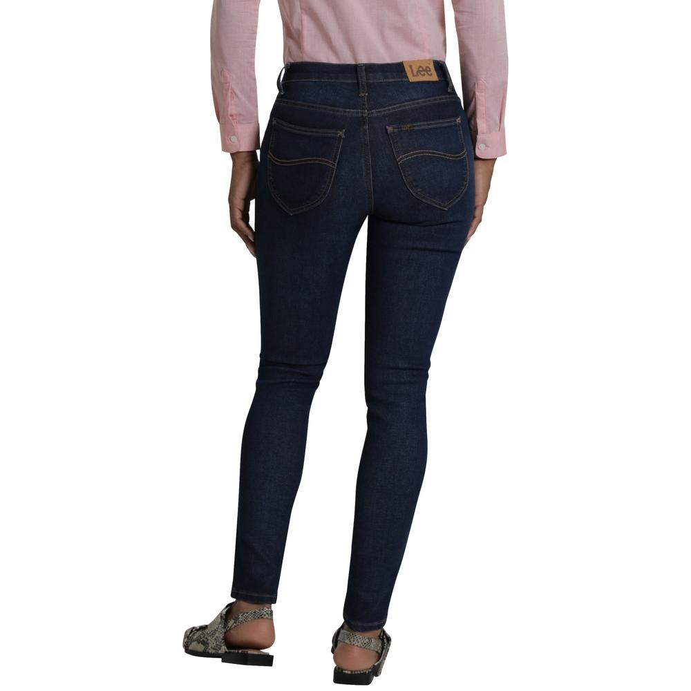 Foto 4 pulgar | Jeans Lee Mujer Quality Genuine Skinny 750 Azul Marino