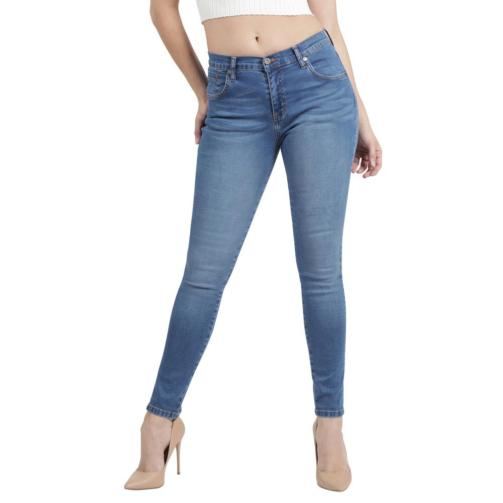 Jeans Lee Mujer Quality Genuine Skinny 723 Azul