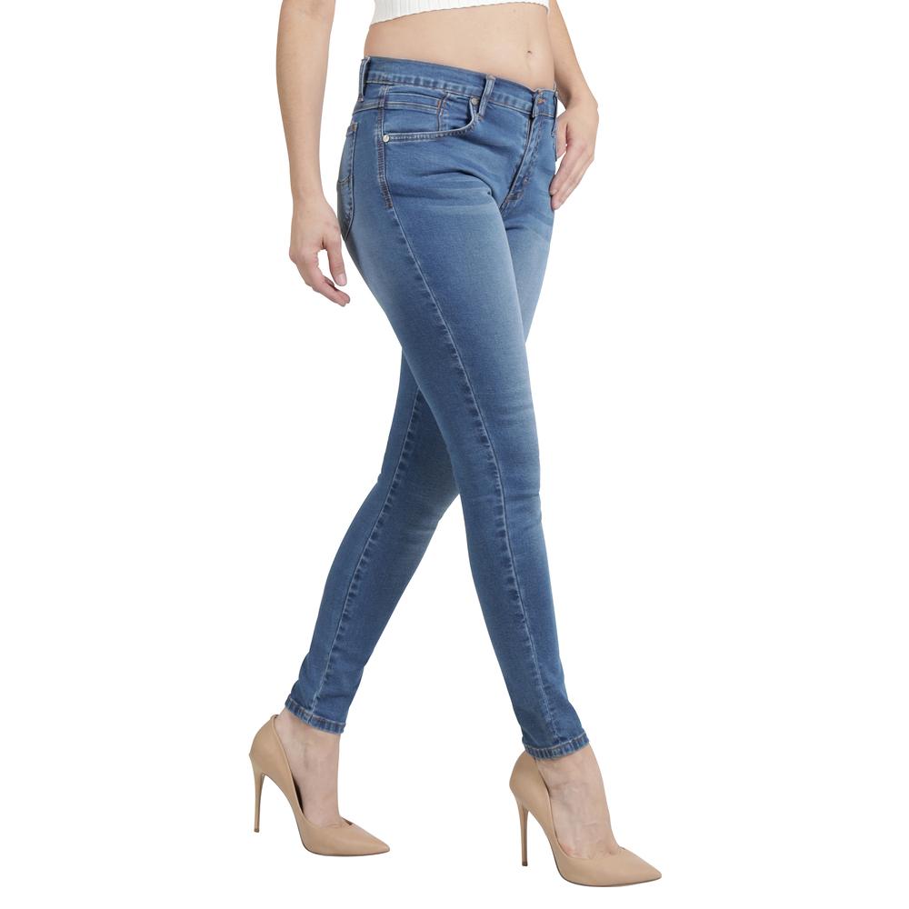Foto 3 pulgar | Jeans Lee Mujer Quality Genuine Skinny 723 Azul