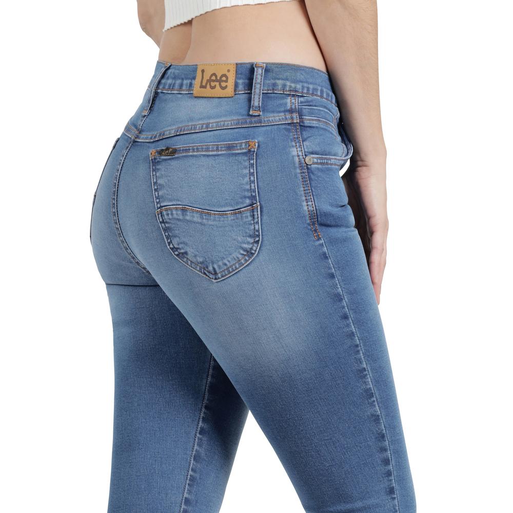 Foto 6 pulgar | Jeans Lee Mujer Quality Genuine Skinny 723 Azul