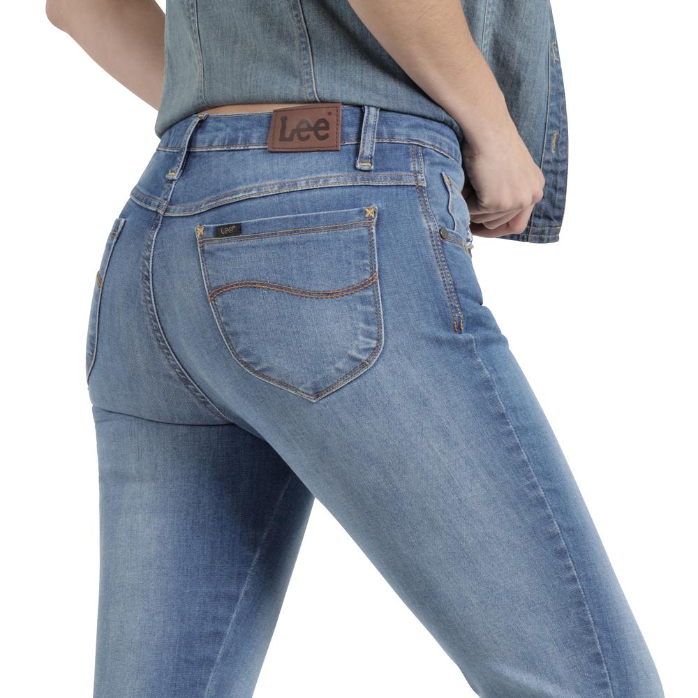 Foto 6 pulgar | Jeans Lee Mujer Quality Genuine Skinny 749 Azul