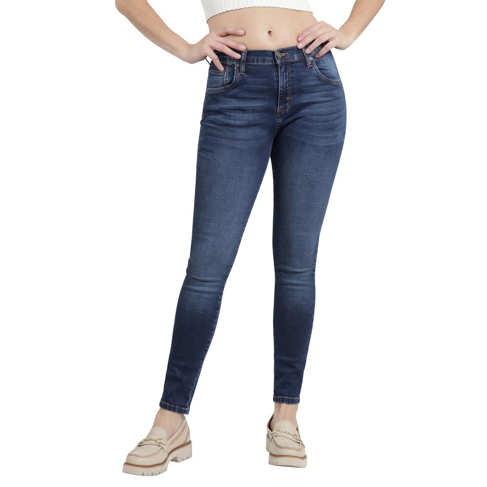 Jeans Lee Mujer Quality Genuine Skinny 381 Azul Marino