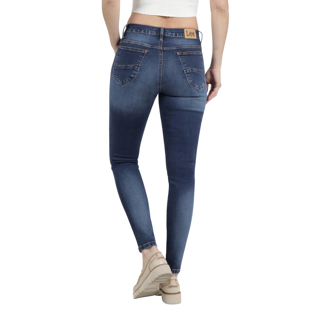 Foto 4 pulgar | Jeans Lee Mujer Quality Genuine Skinny 381 Azul Marino