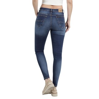 Foto 3 | Jeans Lee Mujer Quality Genuine Skinny 381 Azul Marino