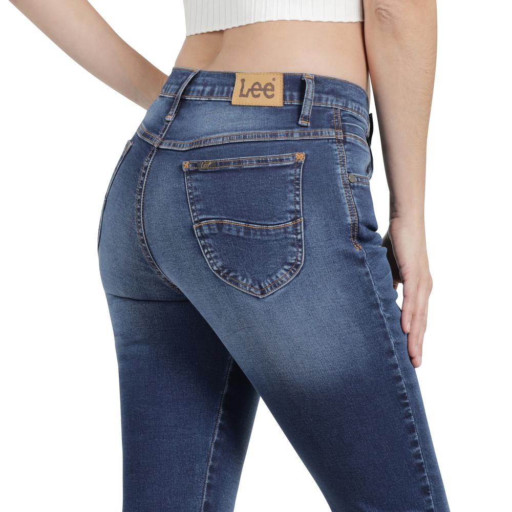 Foto 6 pulgar | Jeans Lee Mujer Quality Genuine Skinny 381 Azul Marino