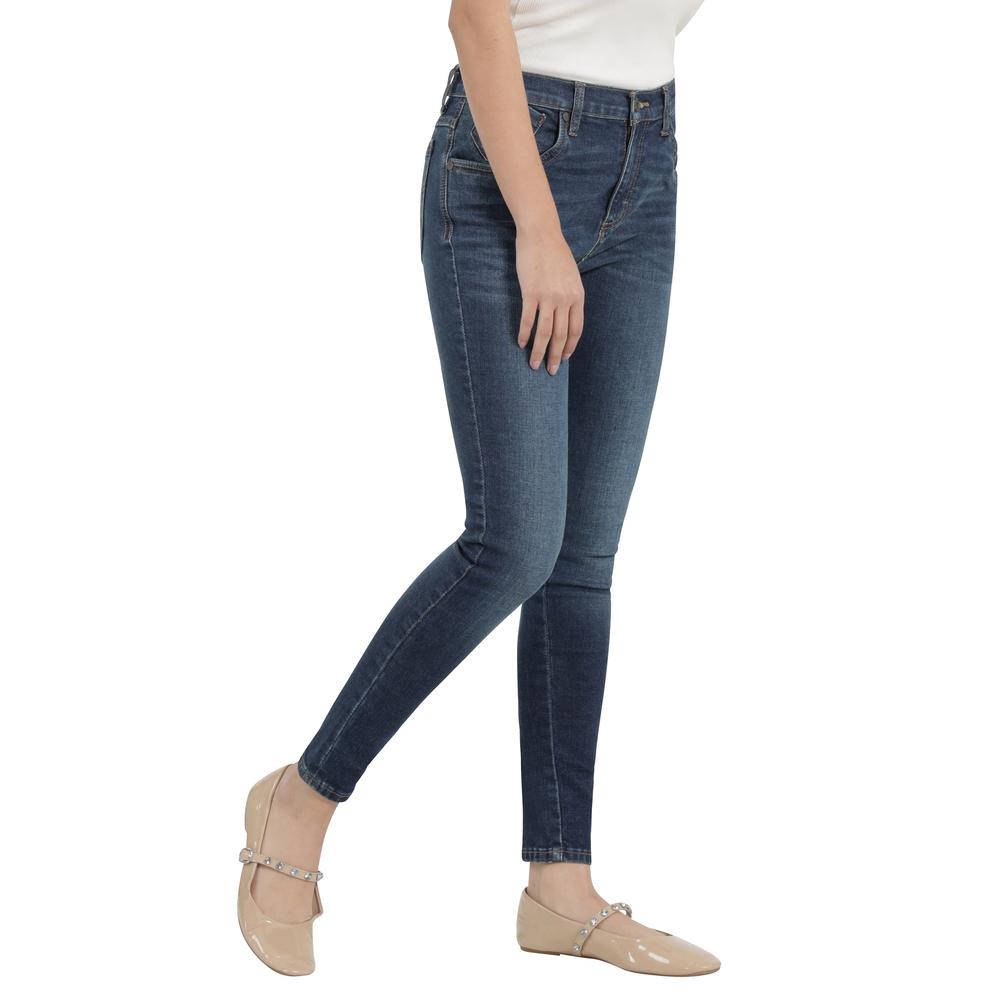 Foto 3 pulgar | Jeans Lee Mujer Quality Genuine Skinny 422 Azul
