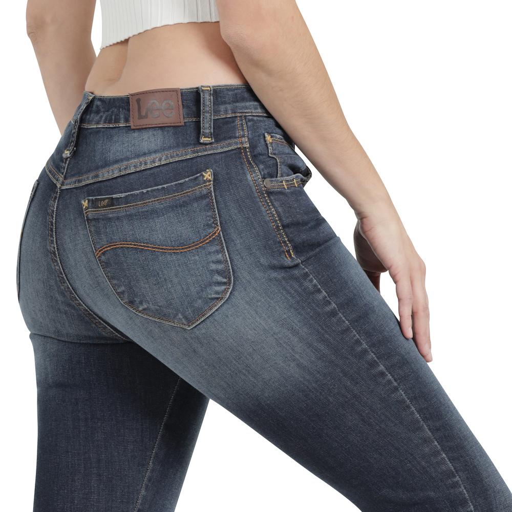 Foto 6 pulgar | Jeans Lee Mujer Quality Genuine Skinny 384 Azul
