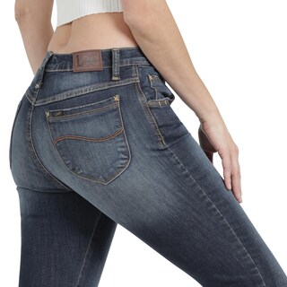 Foto 5 | Jeans Lee Mujer Quality Genuine Skinny 384 Azul