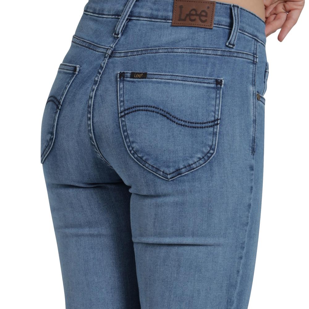 Foto 6 pulgar | Jeans Lee Mujer Quality Genuine Skinny 722 Azul