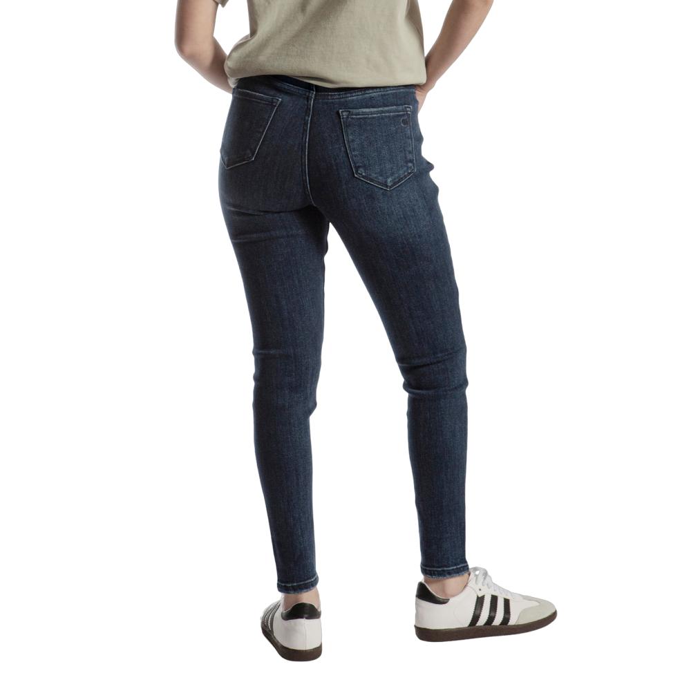Foto 3 pulgar | Pantalón High Rise Skinny Balam Bl7087 Azul para Mujer