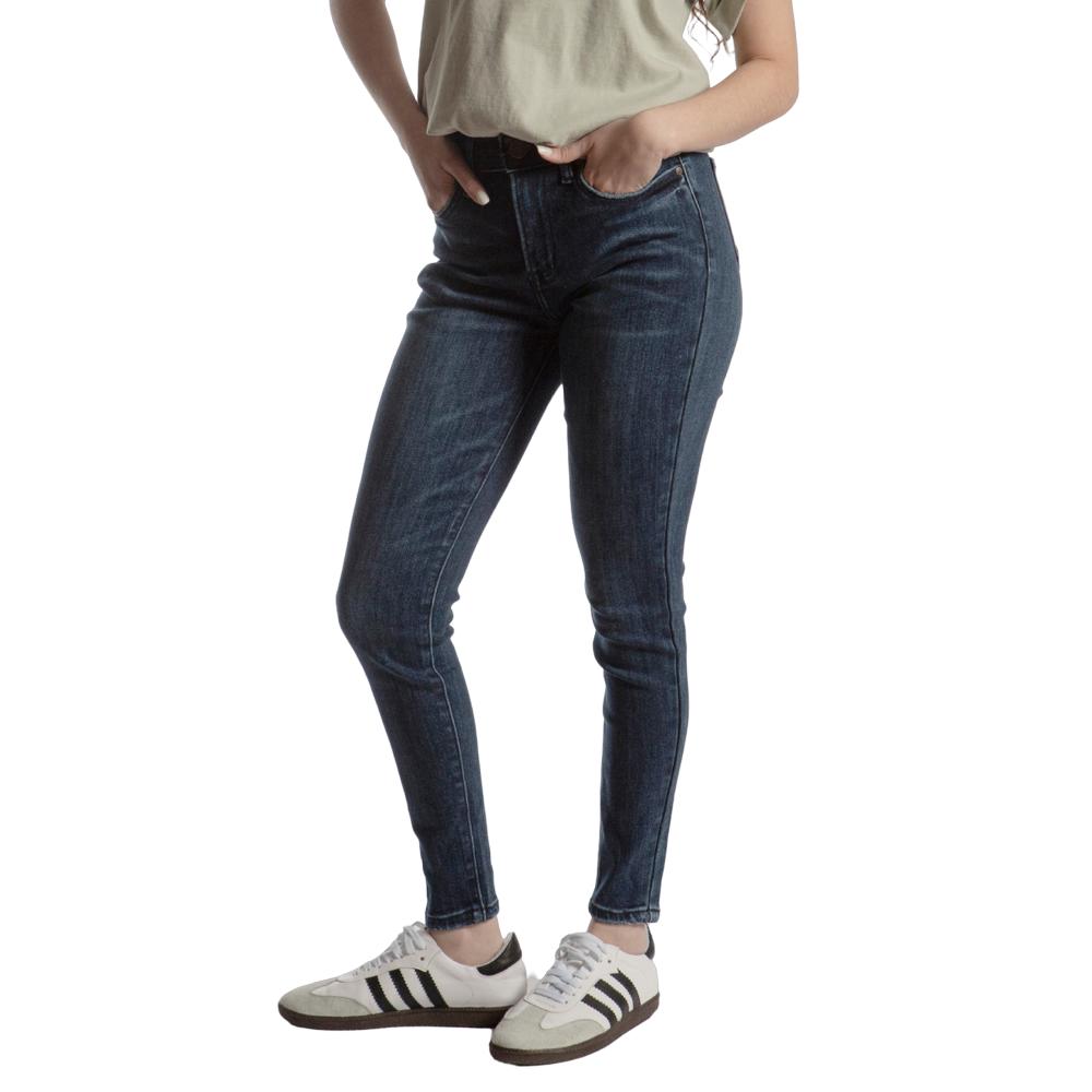 Foto 4 pulgar | Pantalón High Rise Skinny Balam Bl7087 Azul para Mujer