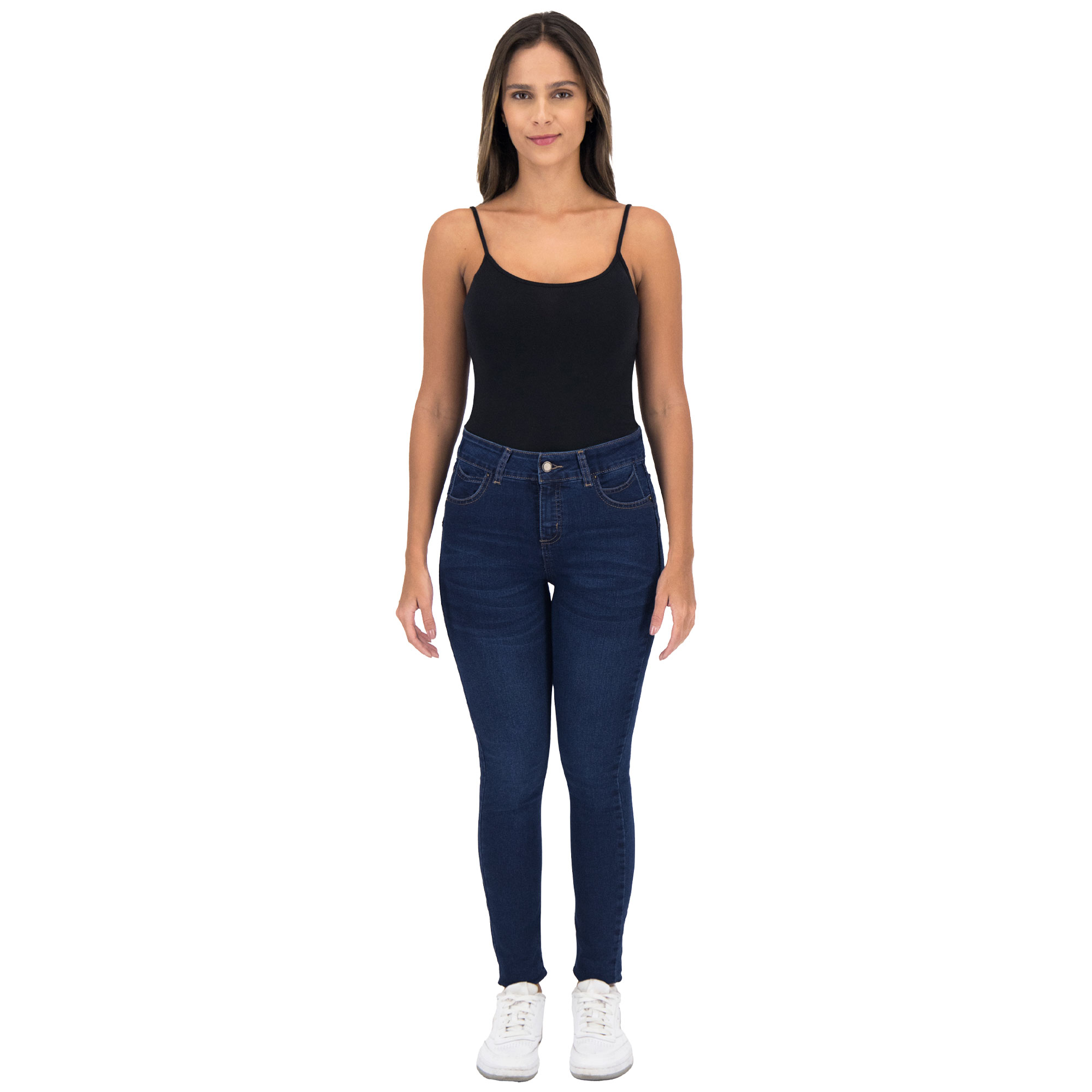 Foto 4 pulgar | Pantalón Skinny Britos Jeans Mujer Mezclilla Azul 025579