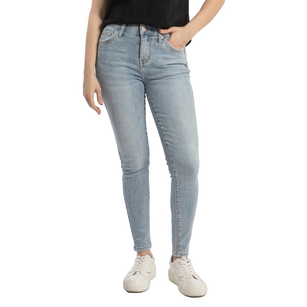 Foto 2 pulgar | Pantalón High Rise Skinny Mujer Balam Bl7044 Azul