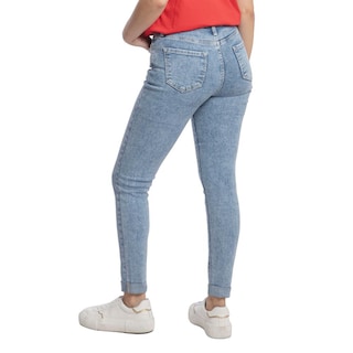Foto 2 | Pantalón High Rise Skinny Mujer Balam Bl7047 Azul