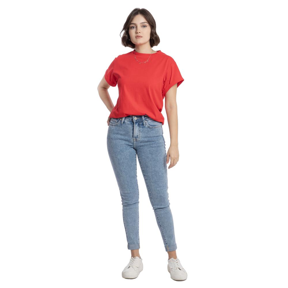 Foto 5 pulgar | Pantalón High Rise Skinny Mujer Balam Bl7047 Azul