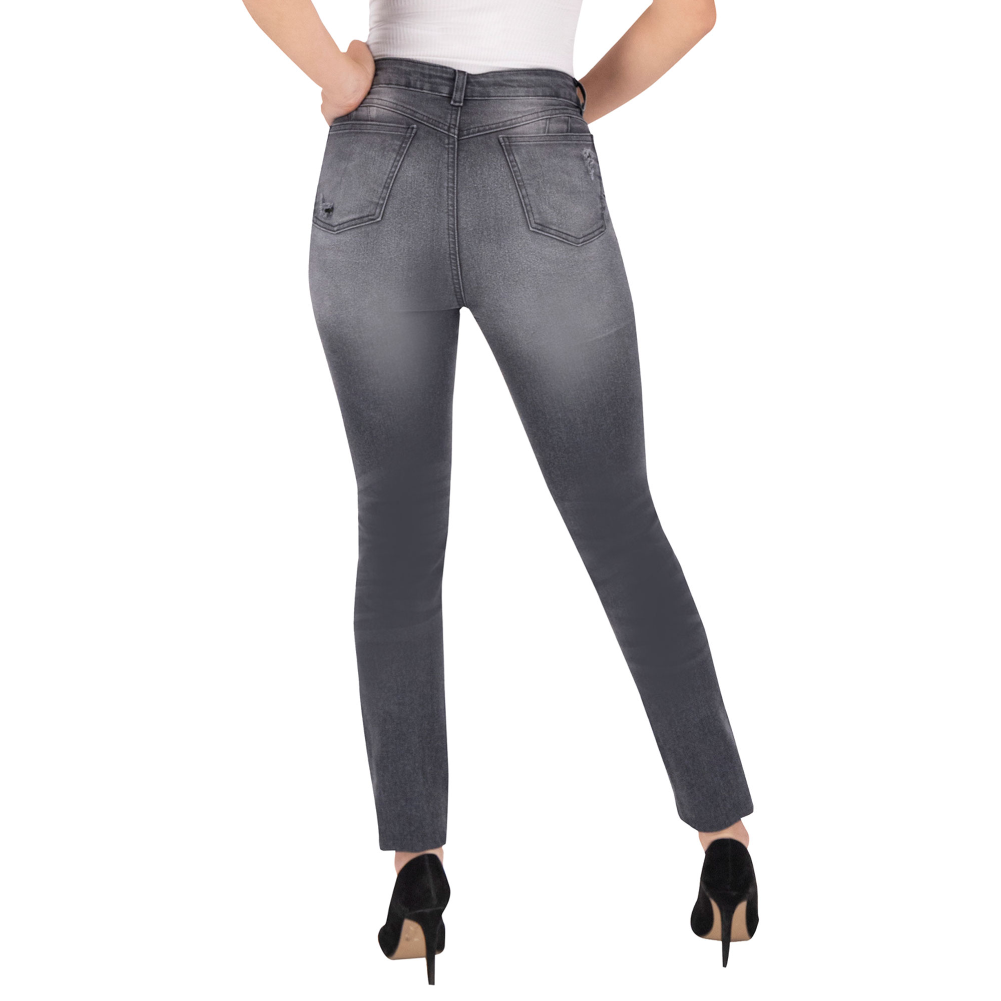 Foto 3 pulgar | Pantalón Skinny Britos Jeans Mujer Mezclilla 025330