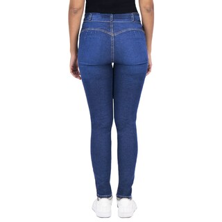 Foto 2 | Pantalón Skinny Britos Jeans Mujer Mezclilla Azul 025585