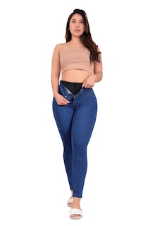 Foto 1 | Jeans Faja Dama Levanta Pompa Sea Brazil 3769/04