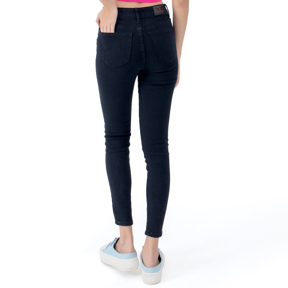 Foto 3 | Jeans High Waist 5 Bolsas Para Mujer