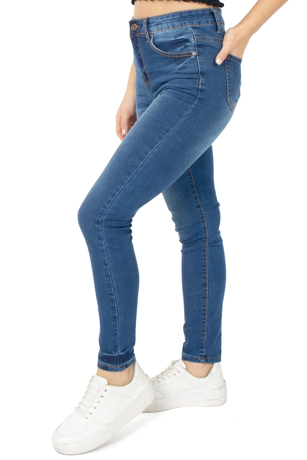 Foto 3 pulgar | Jeans High Waist Para Mujer Quarry