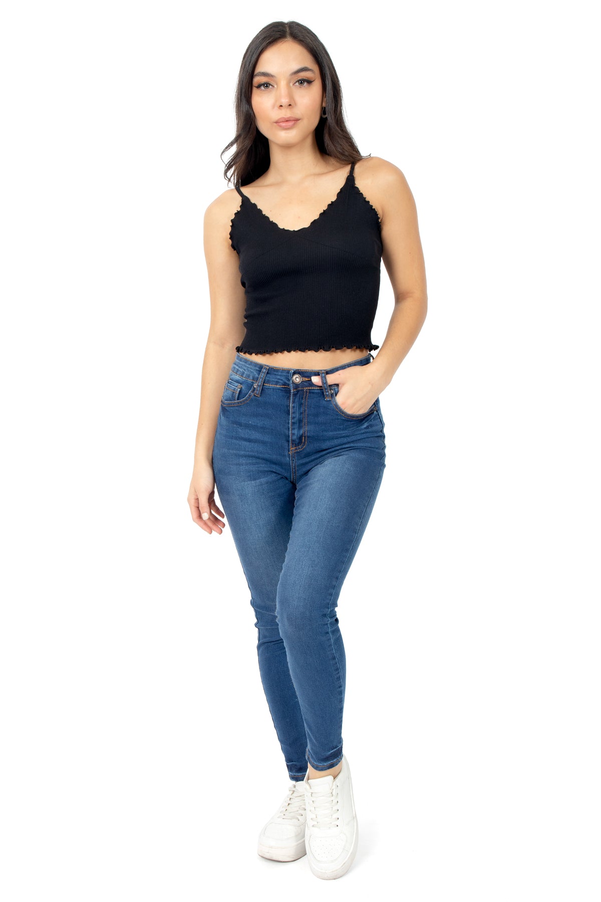 Foto 5 pulgar | Jeans High Waist Para Mujer Quarry