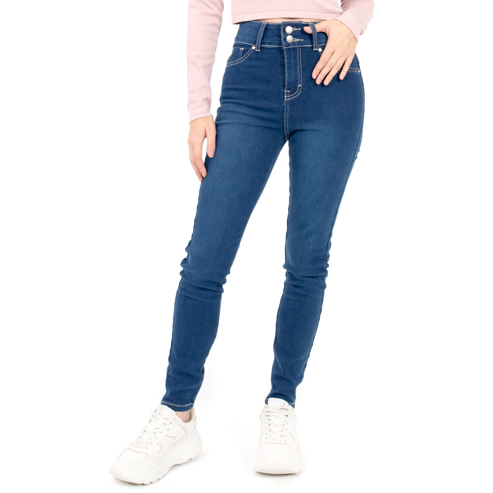 Foto 1 | Jeans Para Mujer High Waist Quarry