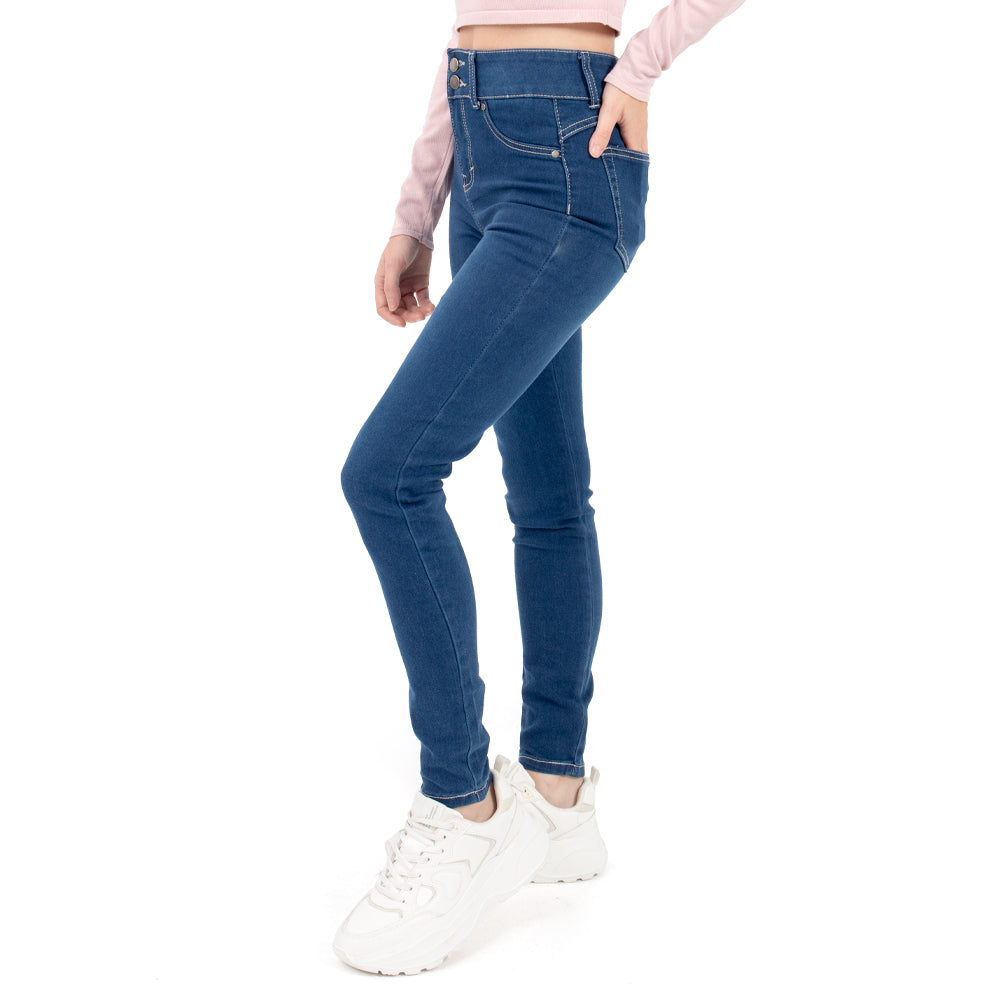 Foto 2 | Jeans Para Mujer High Waist Quarry