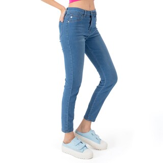 Foto 2 | Jeans High Waist 5 Bolsas Para Mujer