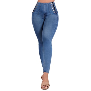 Foto 1 | Jeans Skinny Sea Brazil para Mujer