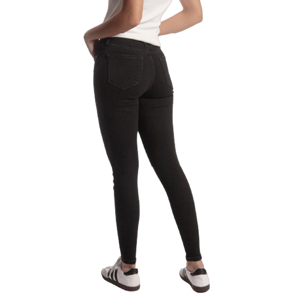 Foto 3 pulgar | Pantalón High Rise Skinny Repreve Mujer Balam Bl7111 Negro