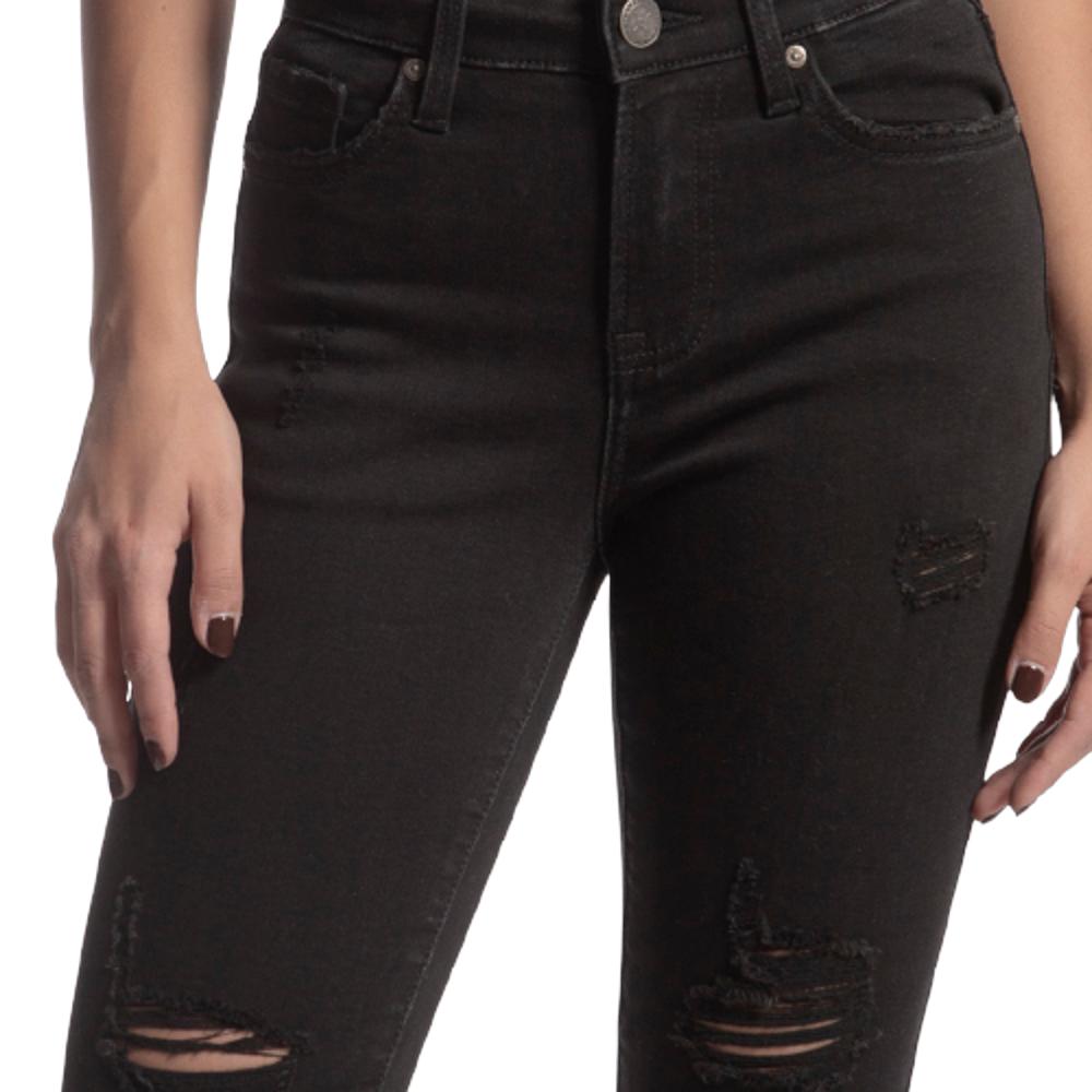 Foto 5 pulgar | Pantalón High Rise Skinny Repreve Mujer Balam Bl7111 Negro