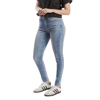 Foto 3 | Pantalón High Rise Skinny Mujer Balam Bl7048 Azul
