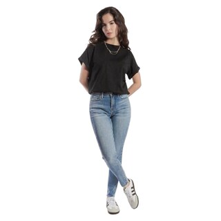 Foto 4 | Pantalón High Rise Skinny Mujer Balam Bl7048 Azul