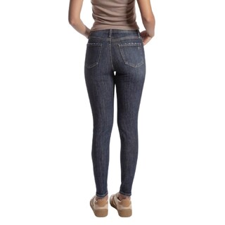 Foto 2 | Pantalón High Rise Skinny Mujer Balam Bl7114 Azul Oscuro