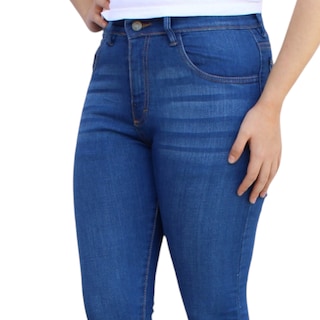Foto 2 | Pantalón Skinny Dama Azul Stone John Silver