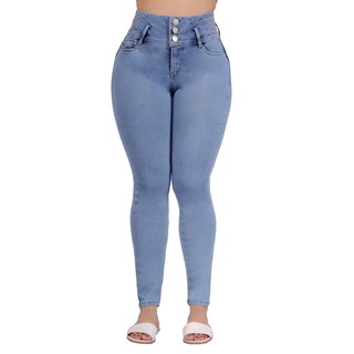Foto 1 | Jeans Colombianos Skinny Sea Brazil Para Mujer 2598/05