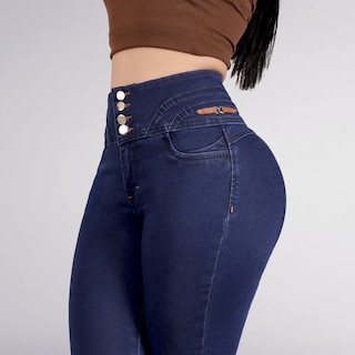 Foto 2 | Jeans Colombianos Skinny Sea Brazil Para Mujer
