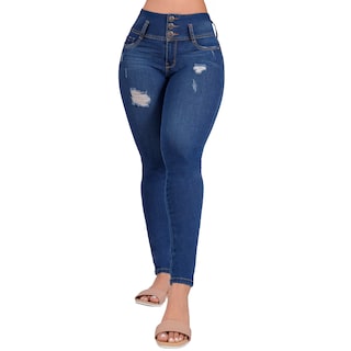 Foto 1 | Jeans Colombianos Skinny Sea Brazil para Mujer
