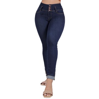 Foto 1 | Jeans Colombianos Skinny Sea Brazil Para Mujer 2491/02