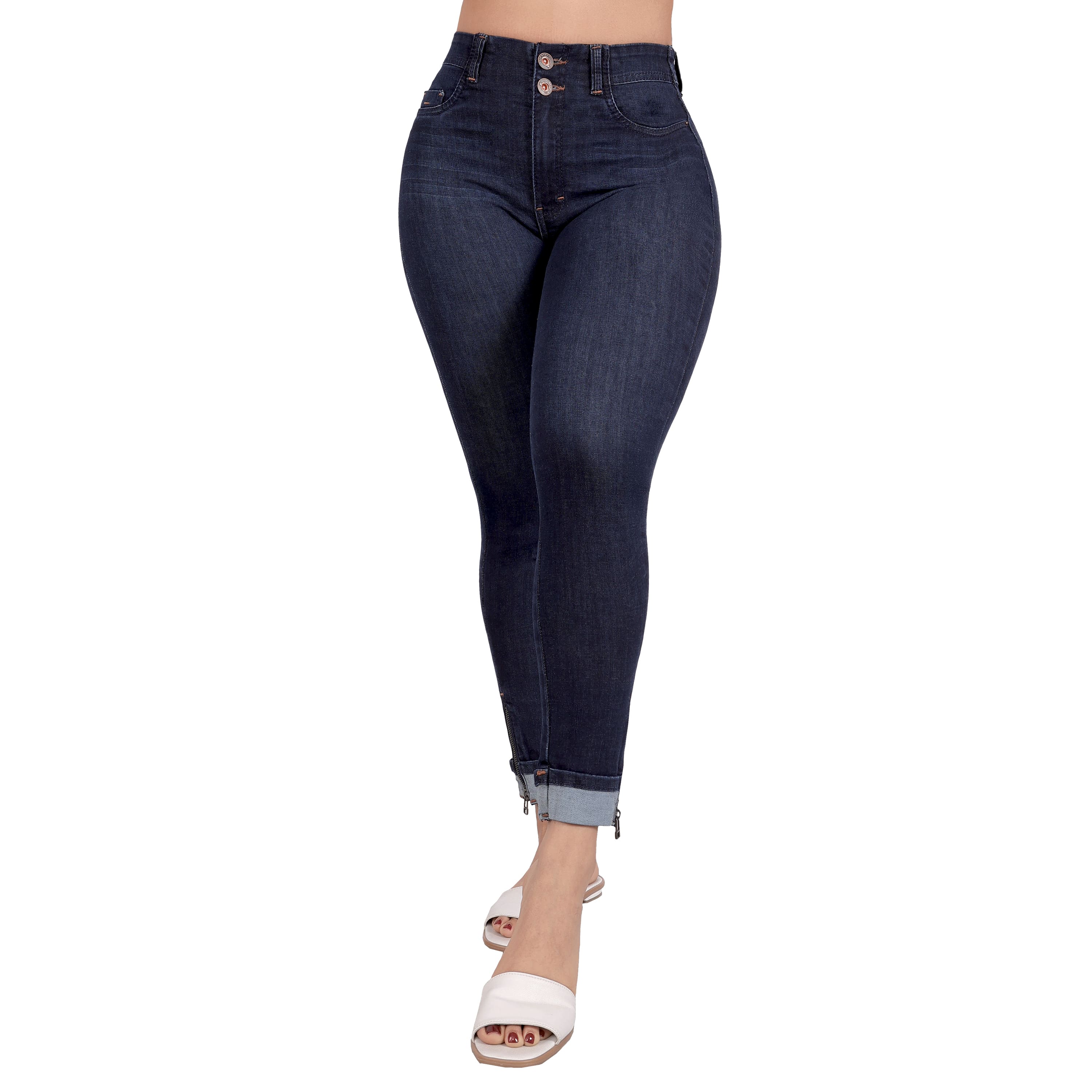 Foto 2 pulgar | Jeans Mujer Levanta Pompas Corte Colombiano 3932/02